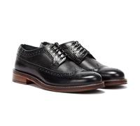 Ben Sherman Archie Brogue Schwarze Farbe Herren Schnürschuhe Aus Leder - EUR 44