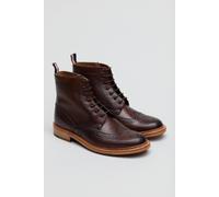 Ben Sherman Arthur Braune Herrenstiefel Aus Leder - EUR 43