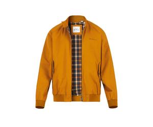 Ben Sherman Blouson Herren Stehkragen Baumwolle braun, XXL