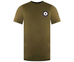 Ben Sherman Chest Target Herren Khaki T-Shirt XL
