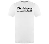 Ben Sherman Feel The Groove Herren Weißes T-Shirt S