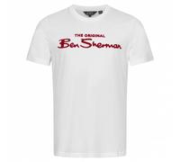 BEN SHERMAN Flocked Logo Herren T-Shirt 0076268-010 M