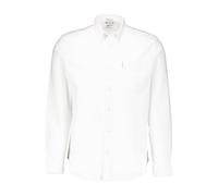 Ben Sherman Hemd Herren Regular Fit Langarm Baumwolle weiß, M
