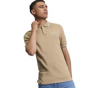 Ben Sherman Herren Poloshirt Signature Pique Sand XL