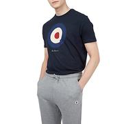 Ben Sherman Herren T-Shirt 'TARGET' navy / weiß / blau / rot, Größe XXL, 6694738 Navy / Weiß / Blau / Rot XXL