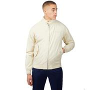 Ben Sherman Herren Signature Harrington Jacke, cremefarben, Größe L, cremefarben, L