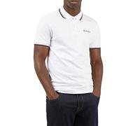 Ben Sherman Regular Fit Poloshirt aus Bio-Baumwolle in Weiß, Größe XL, Artikelnr. 1405536XL Weiß XL Herren