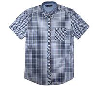 Ben Sherman kariert Herrenblau Hemd S