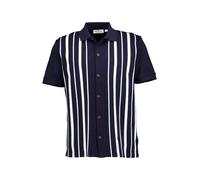Ben Sherman Kurzarmhemd Herren Regular Fit blau, L