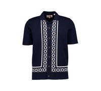 Ben Sherman Kurzarmhemd Herren Regular Fit Kurzarm blau, XXL