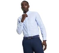 Ben Sherman Lässiges Oxford-Hemd mit Knopfleiste für Herren, Sky, L