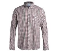 Ben Sherman Men's Button Down Shirt - Regular Fit Long Sleeve Button Down Shirt - Casual Dress Shirt for Men (S-XL), Size Large, Red