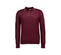 Ben Sherman Pullover Herren Regular Fit Merinowolle rot, XXL