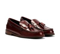 Ben Sherman Sid Leder Männer Rote Slipper - EUR 42