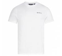 BEN SHERMAN Small Logo Herren T-Shirt 0076266-WHITE L