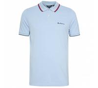 BEN SHERMAN Twin Tipped Herren Polo-Shirt 0076270-ICEBLUE S