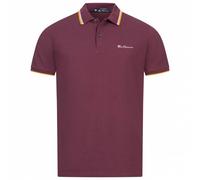 BEN SHERMAN Twin Tipped Herren Polo-Shirt 0076270N-PORT L