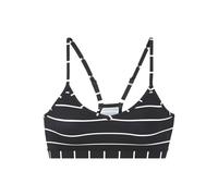 Bustier-Bikini-Top BENCH. "Jules", Damen, Gr. 40, Cup A/B, schwarz (schwarz gestreift), Recycling-Polyamid, gestreift, Bikini-Oberteile, in Streifen-Optik (67435014-40) schwarz gestreift