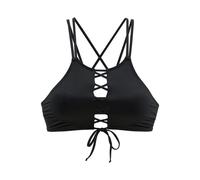 BENCH. Bustier-Bikini-Top Damen schwarz Gr.42