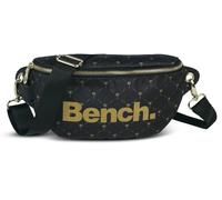 Bench City Girls Damen und Herren Bauchtasche Gürteltasche Hüfttasche Handytasche, schwarz/Gold, 25 x 14 x 8,5 cm