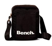 Bench City Girls Mini Bag - Unisex Umhängetasche, Crossbody-Tasche & Handtasche für Damen und Herren, Schwarz, 19x14x5 cm