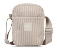 Bench Cord Damen und Herren Bag Umhängetasche Tasche Handtasche Schultertasche Crossbody-Tasche, beige, 21 x 16 x 6 cm