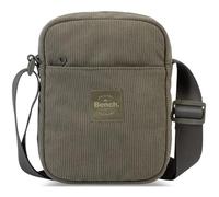 Bench Cord Damen und Herren Bag Umhängetasche Tasche Handtasche Schultertasche Crossbody-Tasche, olivgrün, 21 x 16 x 6 cm