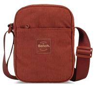 Bench Cord Damen und Herren Bag Umhängetasche Tasche Handtasche Schultertasche Crossbody-Tasche, rostbraun, 21 x 16 x 6 cm