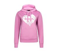 Kapuzensweatshirt BENCH. "MIAO_HOODY", Damen, Gr. 38, lila (violet), Sweatware, Obermaterial: 60% Baumwolle, 40% Polyester, bedruckt, Rundhals, Rippbündchen mit Daumenlöchern, Sweatshirts (58281266-38