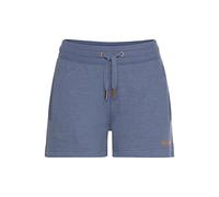 Bench. Relaxshorts mit kurzen Seitenschlitzen, jeans-meliert