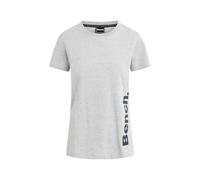 Bench Damen Ringer T-Shirt Baumwolle Slim Fit (DE/NL/SE/PL, Numerisch, 40, Regular, Regular, Grau)