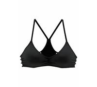 Triangel-Bikini-Top BENCH. "Perfect", Damen, Gr. 40, Cup A/B, schwarz, Microfaser, Polyamid, unifarben, Bikini-Oberteile, im Uni-Style (94870135-40) schwarz