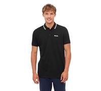 Bench Freizeit-Polo Gruff (100% Baumwolle) schwarz Herren, Größe L