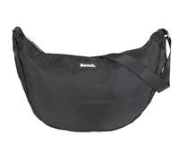 Bench Handtasche Damen Schultertasche Banane Mond Bag Schlinge Moon Sichel Tasche Umhängetasche Freizeittasche Schultergurt Slingbag Sichelform Crossbody Nova 64216 + Etui (Deep Black (schwarz) 0100)