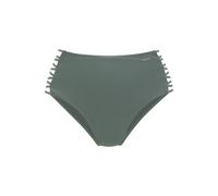 BENCH. Highwaist-Bikini-Hose Damen oliv Gr.42