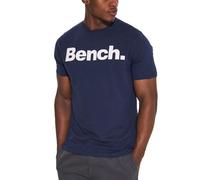 Bench Leandro Herren T-Shirt mit Punkten, kurzärmelig, Rundhalsausschnitt, Baumwolle, navy, S