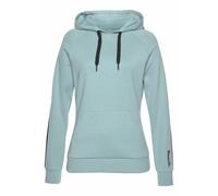 Kapuzensweatshirt BENCH. LOUNGEWEAR Gr. 44/46, grün (mint, schwarz) Damen Sweatshirts (44457360-44) mint, schwarz