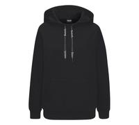 BENCH. LOUNGEWEAR Kapuzensweatshirt Damen schwarz Gr.40/42