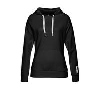 Kapuzensweatshirt BENCH. LOUNGEWEAR Gr. 44/46, schwarz-weiß (schwarz, weiß) Damen Sweatshirts (40761431-44) schwarz, weiß