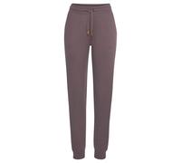 Loungehose BENCH. LOUNGEWEAR "-Sweathose" Gr. 52/54, N-Gr, lila (mauve, meliert) Damen Hosen (29015145-52) mauve, meliert