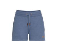 Bench. Relaxshorts mit kurzen Seitenschlitzen, jeans-meliert