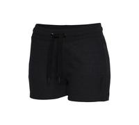 Relaxshorts BENCH. LOUNGEWEAR, Damen, Gr. 56/58, N-Gr, schwarz, Jersey, Obermaterial: 60% Baumwolle, 40% Polyester, unifarben, bequem kurz, Hosen, mit Seitenstreifen, Loungewear (59484100-56) schwarz