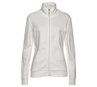 Sweatjacke BENCH. LOUNGEWEAR Gr. 44/46, beige (ecru) Damen Sweatjacken (40731724-44) ecru