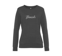 BENCH. LOUNGEWEAR Sweatshirt Damen anthrazit meliert Gr.36/38