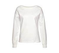 Sweatshirt BENCH. LOUNGEWEAR Gr. 36/38, beige (ecru) Damen Sweatshirts (33739554-36) ecru