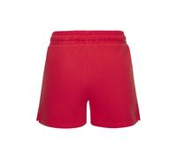 Sweatshorts BENCH. LOUNGEWEAR, Damen, Gr. 32/34, N-Gr, rot, Sweatware, Obermaterial: 60% Baumwolle, 40% Polyester, unifarben, bequem kurz, Hosen Sweatshorts, mit seitlichen Schlitz und Reißverschlusst