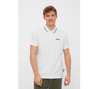 Bench Poloshirt "Gruff" in Weiß - Größe 54 | Herren Plussize