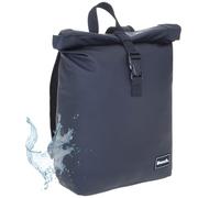 Bench Rucksack Damen Mädchen Daypack Tasche medium backpack Handtasche Damenrucksack A4 wasserabweisend Plane outdoor Hydro Compact 64222 + bagboom Schlüsseletui (Black/schwarz 0100)