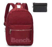 Bench Rucksack Damen small City Festival 64158 5100 Brombeer Rot+ e | Handtasche Damenrucksack Mädchen Reise Citybag Festivalrucksack Outdoor Städtereisen Red Dunkelrot