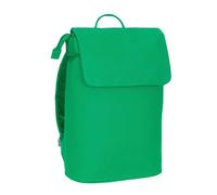 Bench Rucksack Daypack Damen A4 York 64200-0700 Grün + Schlüsseletui | Mädchen small medium backpack Handtasche Damenrucksack Freizeit Büro Paradise Green